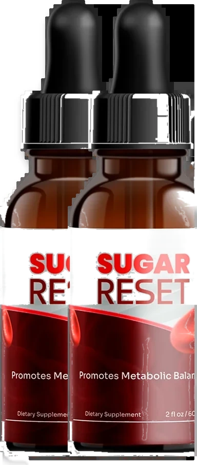 SugarReset two-bottle blood sugar support pack, 2 fl oz dropper bottles